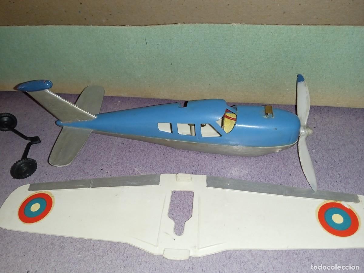 Juguetes antiguos Pay&aacute;: AVI&Oacute;N ACROB&Aacute;TICO, de PAYA. - Foto 3