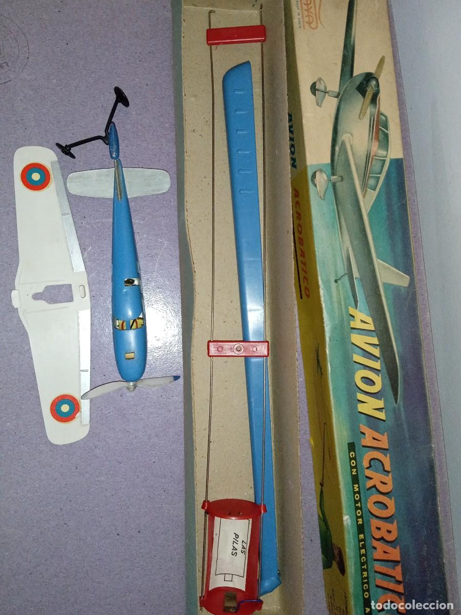 Juguetes antiguos Pay&aacute;: AVI&Oacute;N ACROB&Aacute;TICO, de PAYA. - Foto 7