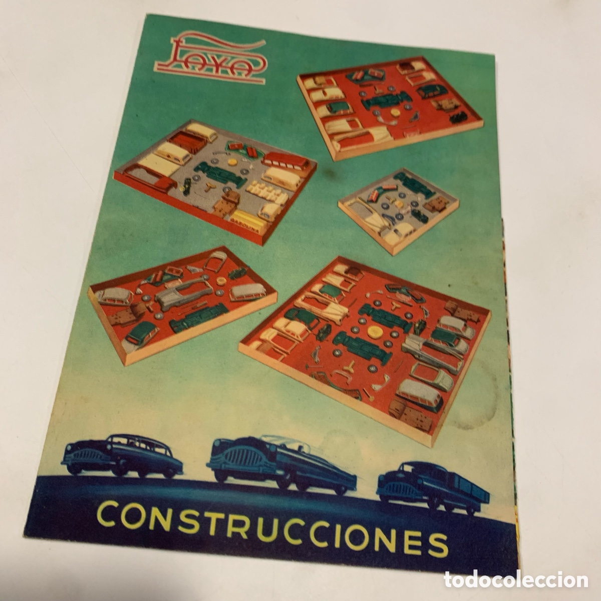Juguetes antiguos Pay&aacute;: Construcciones pay&aacute; coches ref. 761 - Foto 2