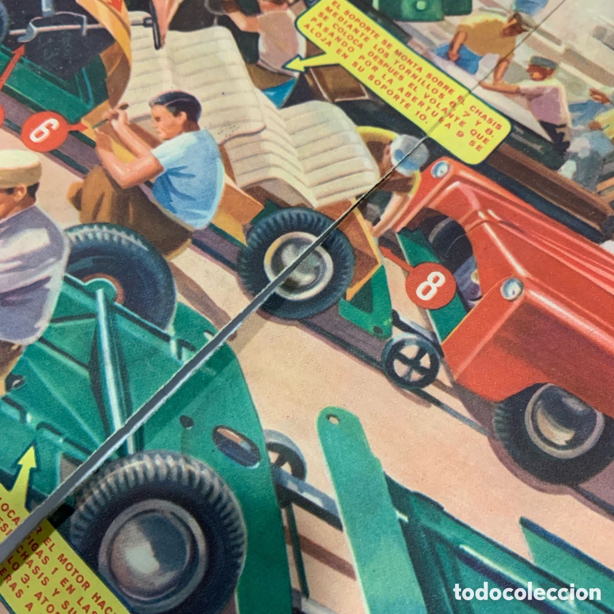 Juguetes antiguos Pay&aacute;: Construcciones pay&aacute; coches ref. 761 - Foto 4