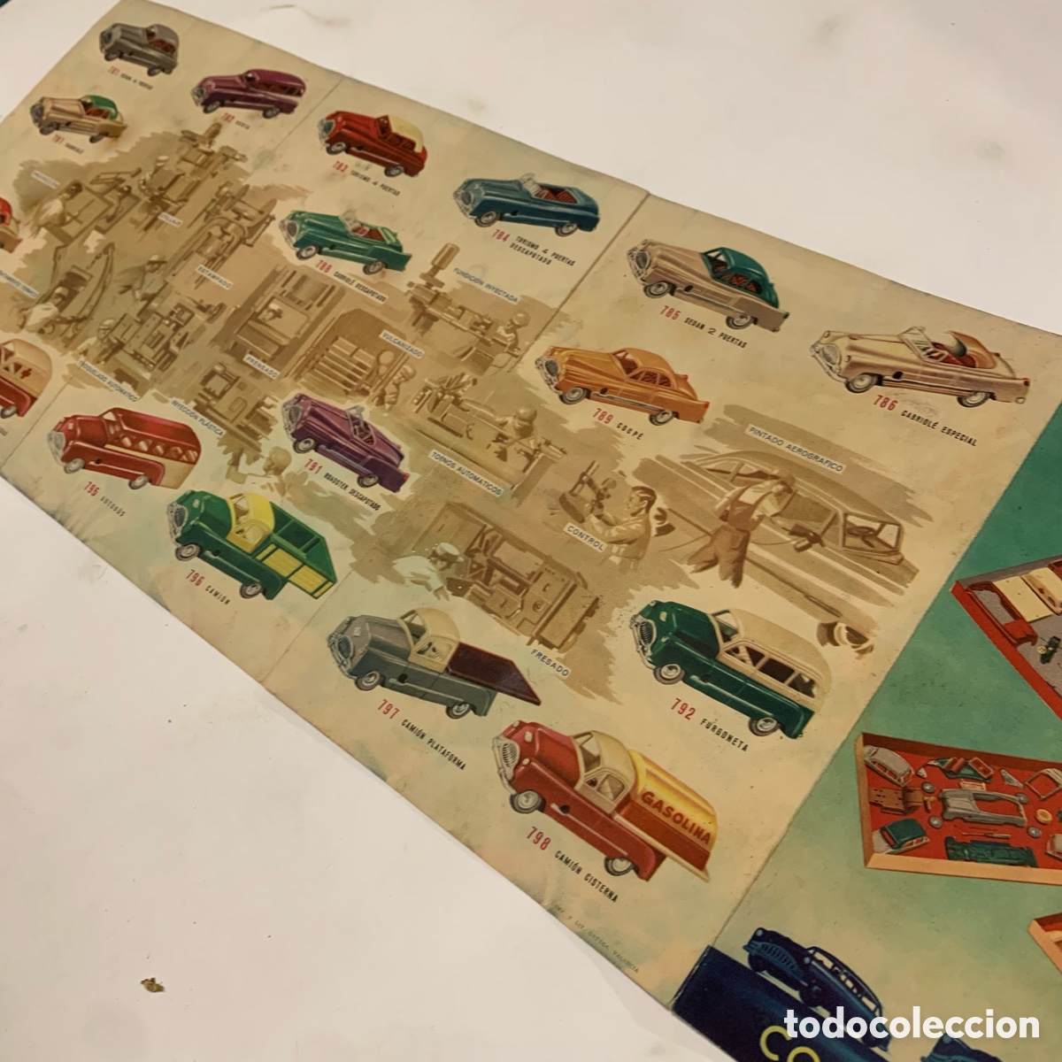 Juguetes antiguos Pay&aacute;: Construcciones pay&aacute; coches ref. 761 - Foto 5