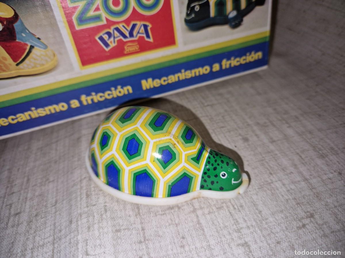 Pay&aacute; Old Toys: TORTUGA FRICCI&Oacute;N LATA SERIE ZOO DE PAYA -