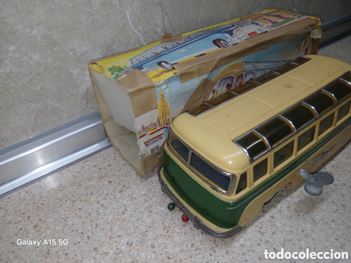 Juguetes antiguos Pay&aacute;: AUTOBUS STUDEBAKER PAYA CON CAJA ORIGINAL. - Foto 2