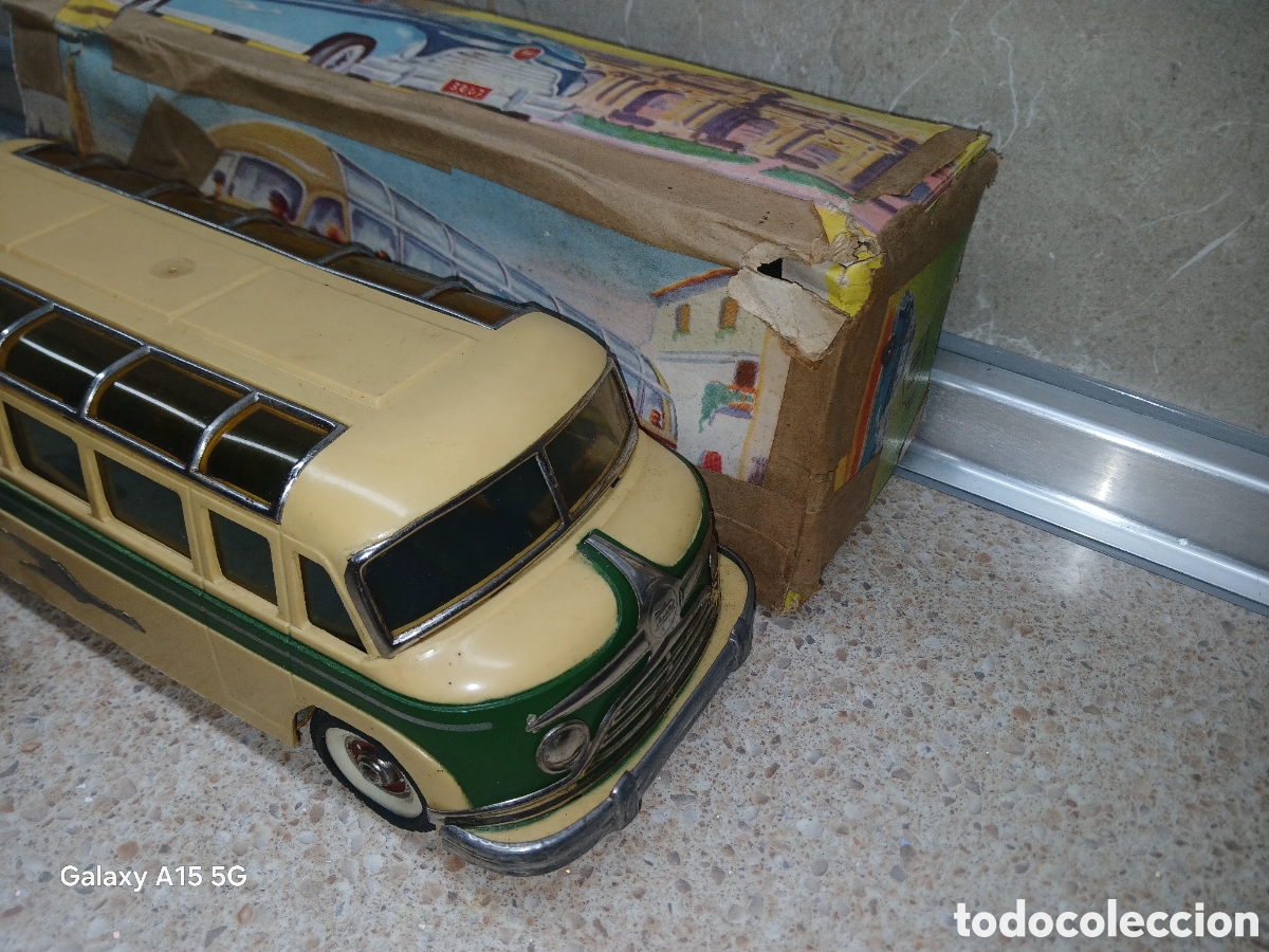 Juguetes antiguos Pay&aacute;: AUTOBUS STUDEBAKER PAYA CON CAJA ORIGINAL. - Foto 3
