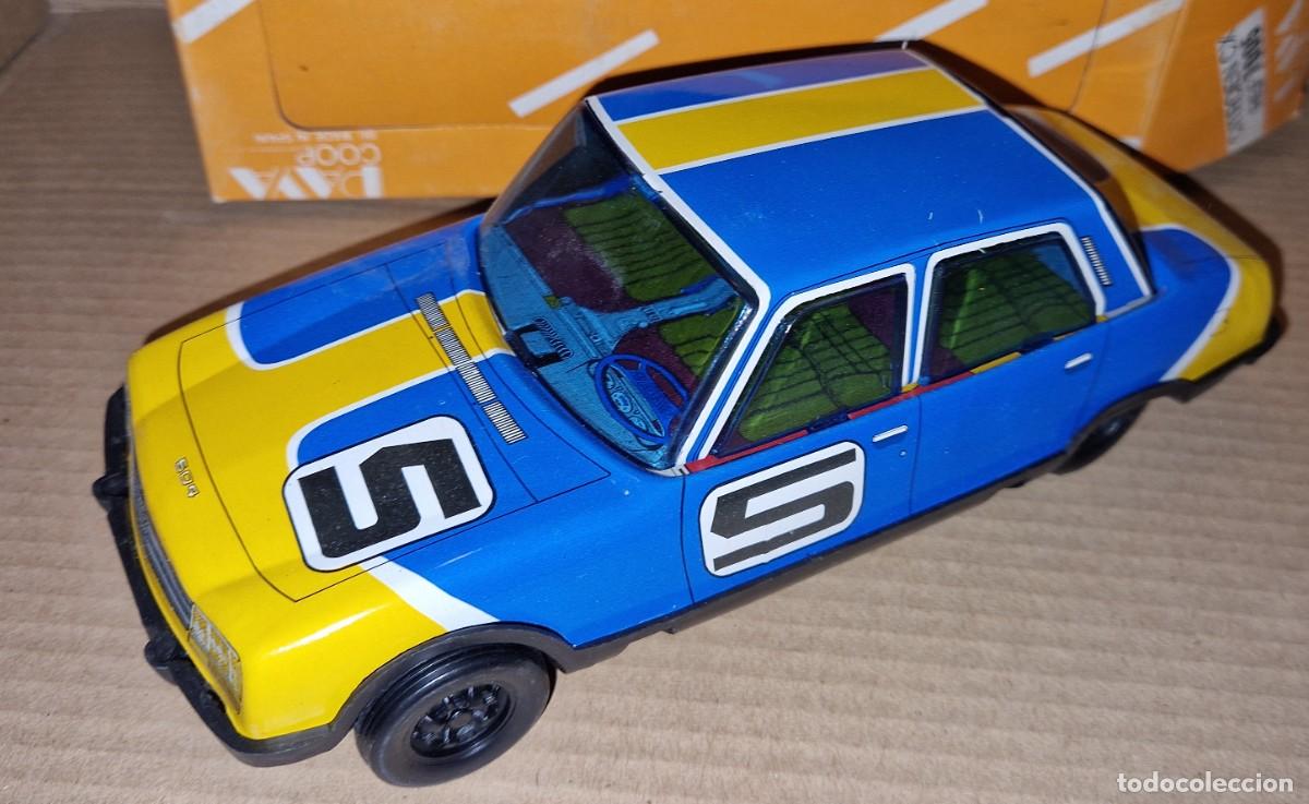 Juguetes antiguos Pay&aacute;: Pay&aacute; Coche Peugeot 504 a fricci&oacute;n Rallye Con caja