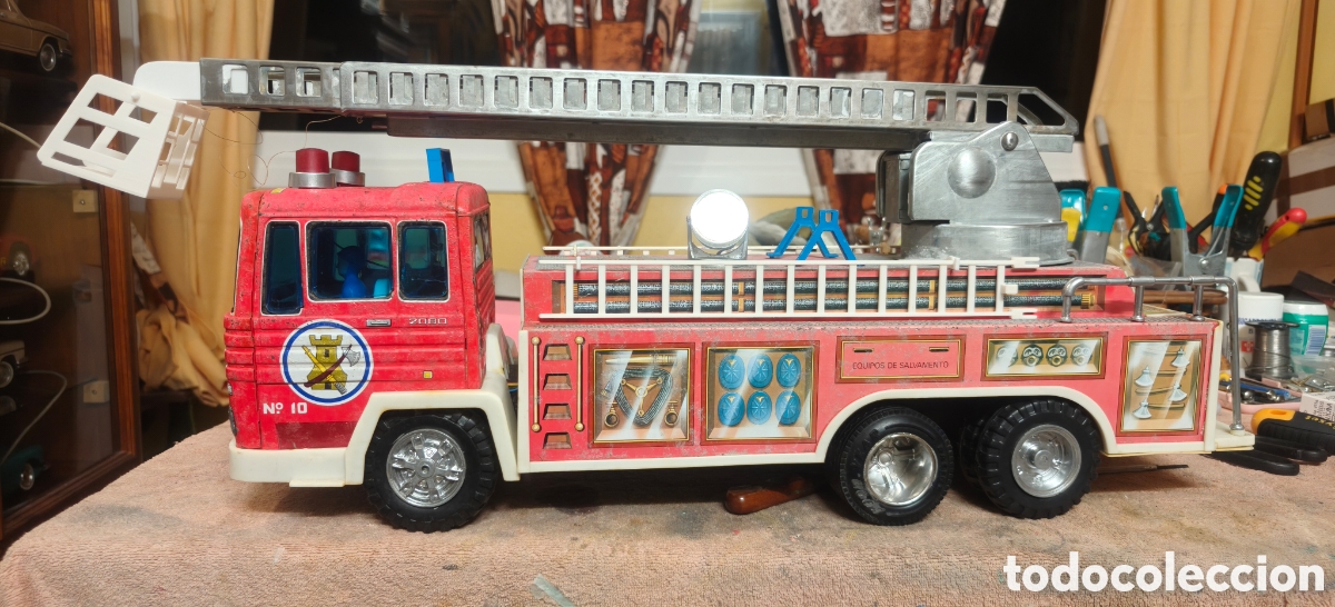 Juguetes antiguos Pay&aacute;: Pegaso Bombero de Pay&aacute; - Foto 2