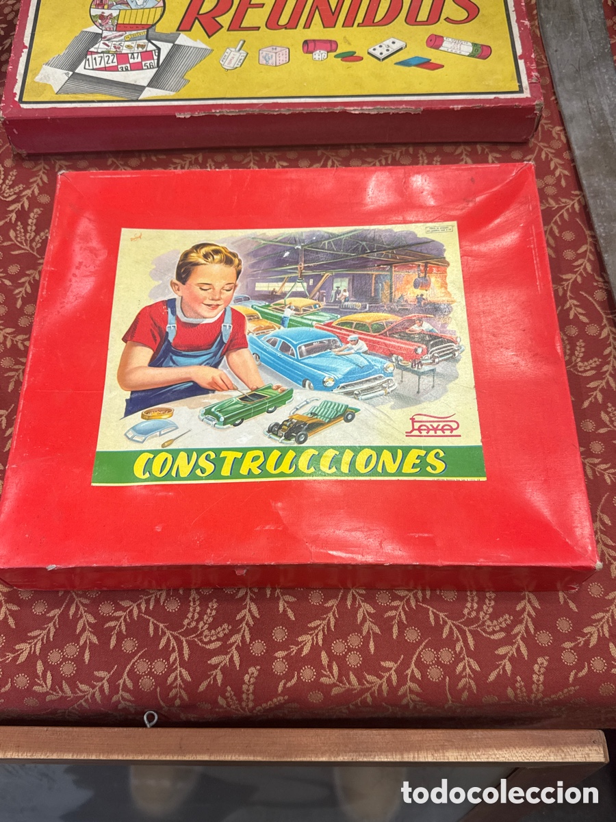 Altes Spielzeug Pay&aacute;: Juego de construcci&oacute;nes de Paya