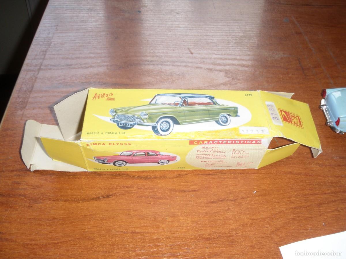 Juguetes antiguos Pay&aacute;: SIMCA ELYSSE DE PAYA - Foto 7