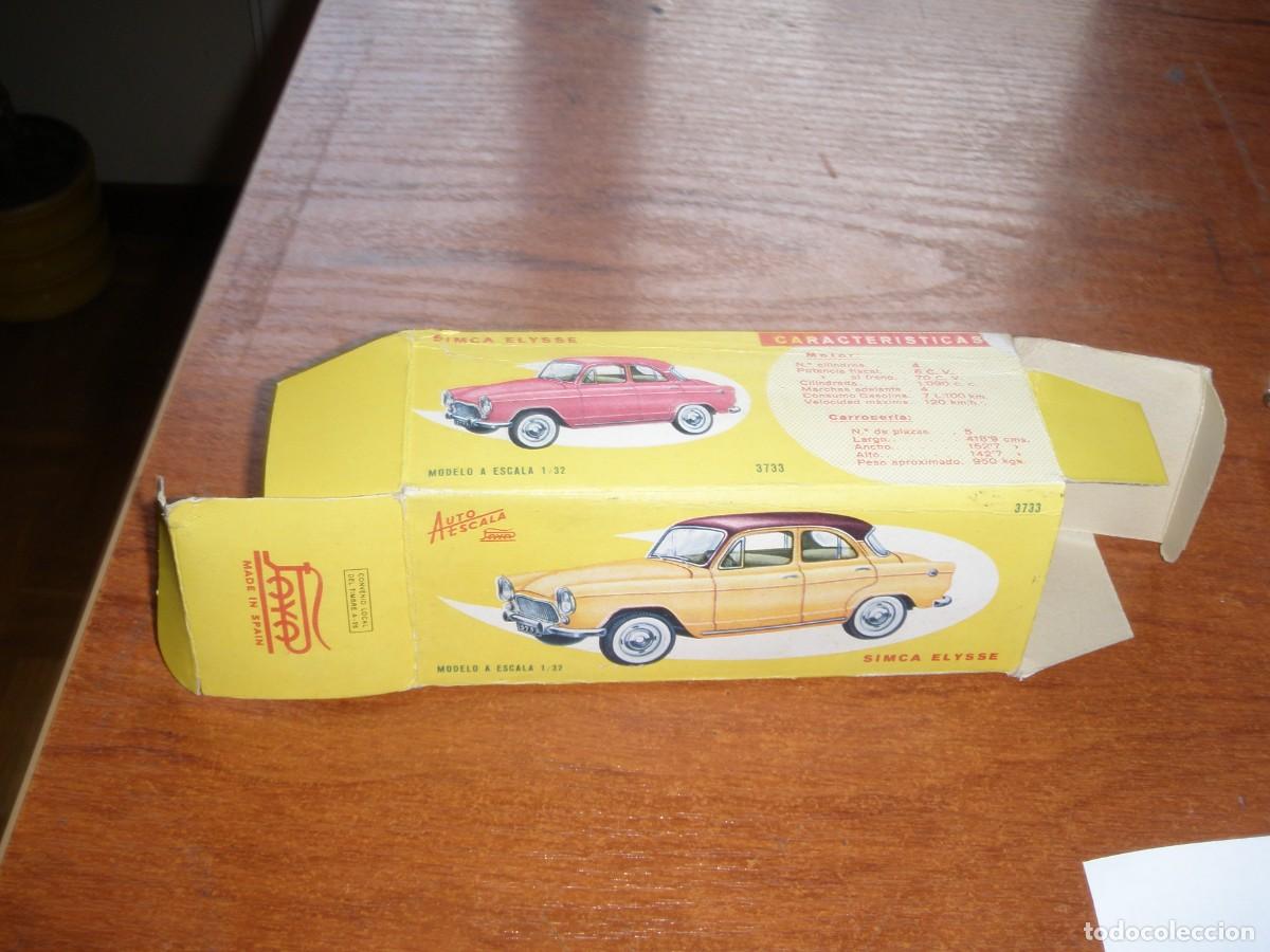 Juguetes antiguos Pay&aacute;: SIMCA ELYSSE DE PAYA - Foto 8