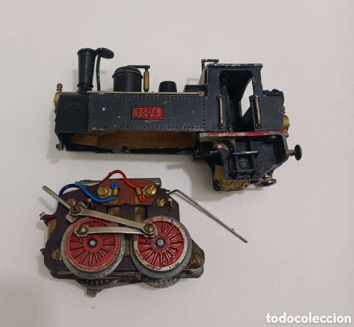 Juguetes antiguos Pay&aacute;: Locomotora 1404 paya escala ho