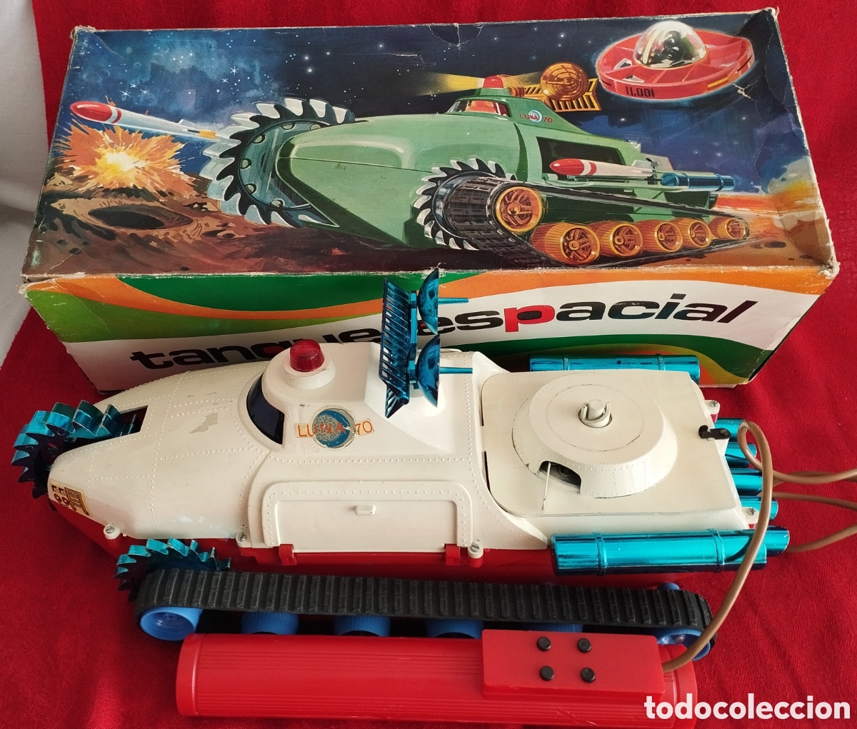 Juguetes antiguos Pay&aacute;: Tanque Especial Paya Luna 70.
