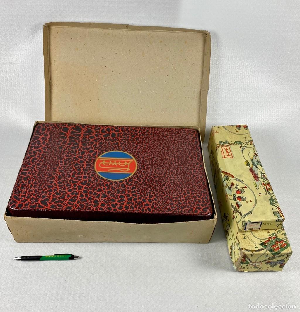 Juguetes antiguos Pay&aacute;: Tren el&eacute;ctrico Pay&aacute; a&ntilde;os 50 muy completo y sin restauraci&oacute;n Original