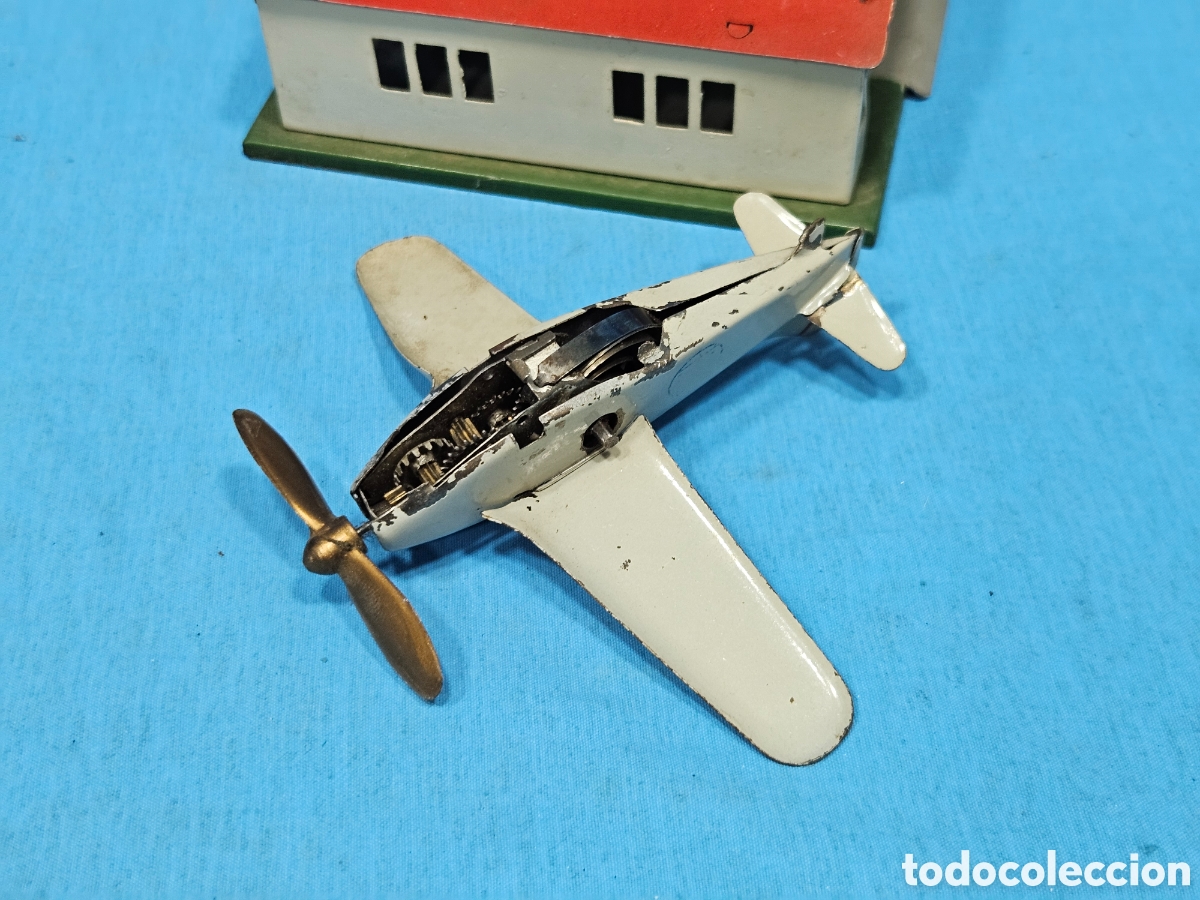 Juguetes antiguos Pay&aacute;: AVION Y HANGAR DE PAY&Aacute; - Foto 4
