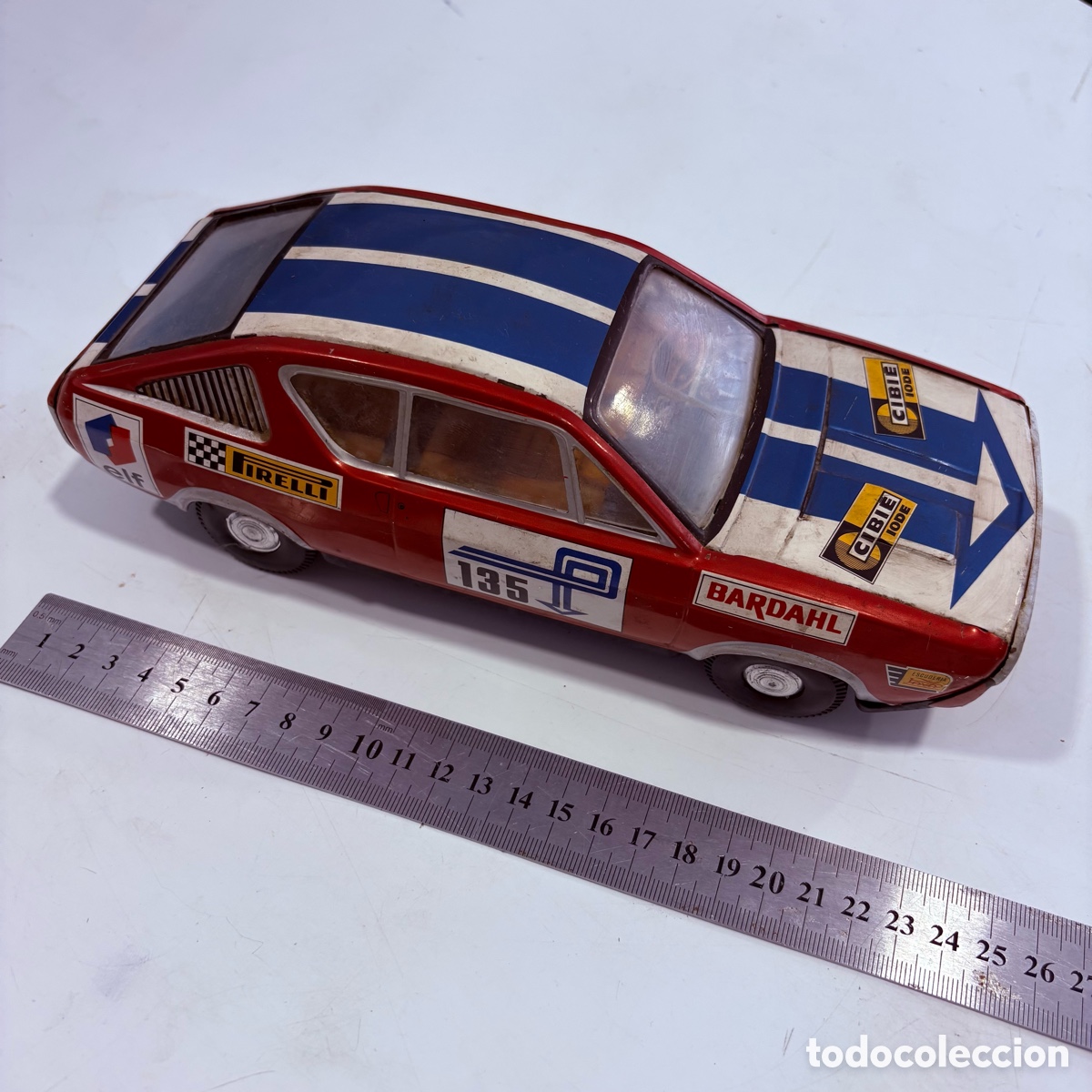 Juguetes antiguos Pay&aacute;: coche renault 17 friccion paya chapa