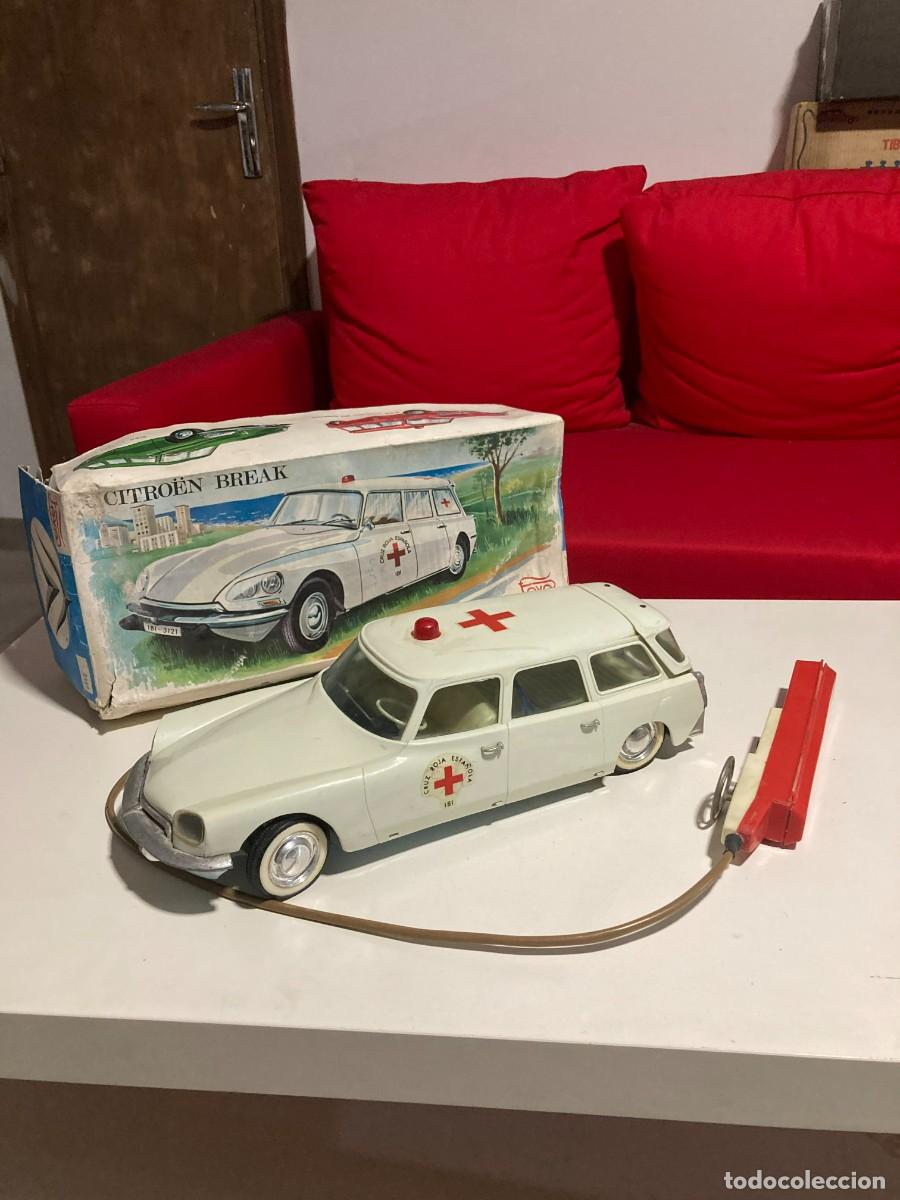 Juguetes antiguos Pay&aacute;: Ambulancia Break de Paya con caja original, no Rico , Joustra, Sanchis, Montblanc