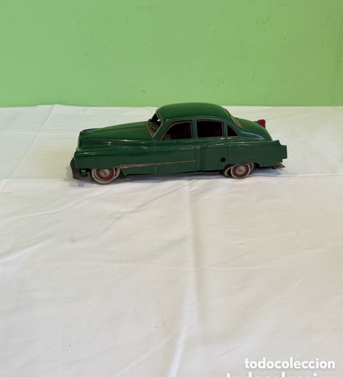 Juguetes antiguos Pay&aacute;: Coche antiguo hojalata paya a&ntilde;os 50 60 gran tama&ntilde;o original para restaurar