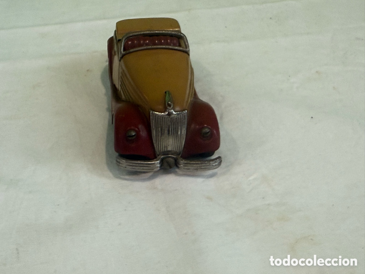 Juguetes antiguos Pay&aacute;: Coche Antiguo Paya Original A&ntilde;os 30 Descapotable de Cuerda Hojalata Litografiada