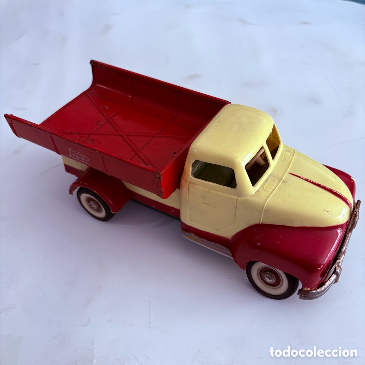 Juguetes antiguos Pay&aacute;: camion volquete paya ref. 3024 a&ntilde;os 1950
