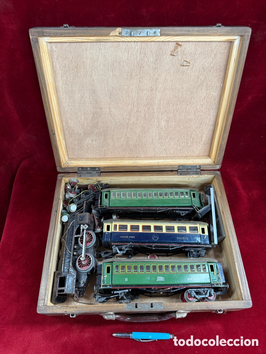 Altes Spielzeug Pay&aacute;: Antiguo tren Paya,de hojalata a&ntilde;os 30!