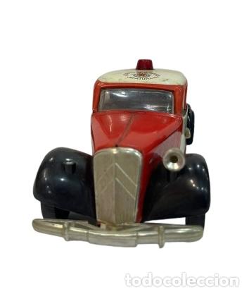 Juguetes antiguos Pay&aacute;: Coche de Bomberos Vintage Pay&aacute; - Jefatura 55