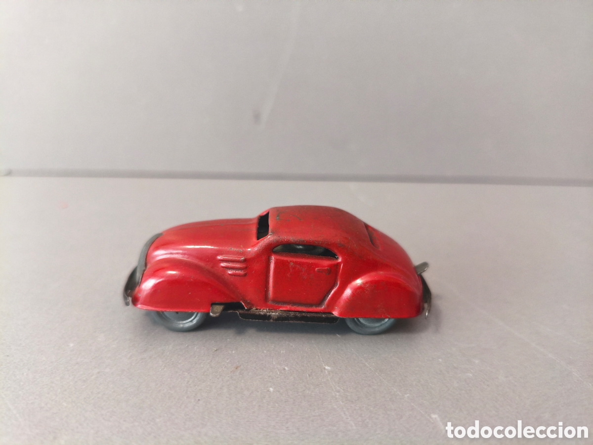 Juguetes antiguos Pay&aacute;: PAY&Aacute;, AUTO PULGA COLOR ROJO, ORIGINAL A&Ntilde;OS 40