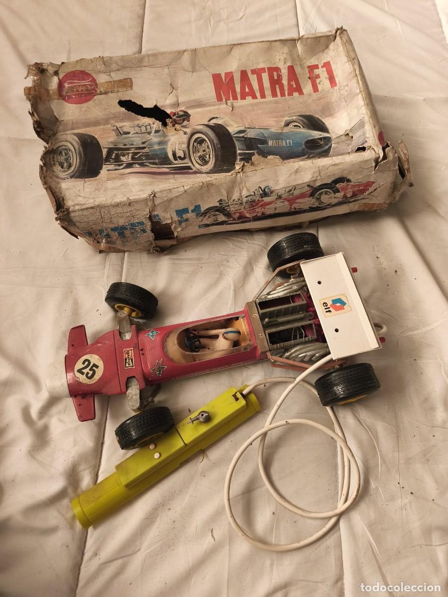 Juguetes antiguos Pay&aacute;: Matra F1 . cable-dirigido de la famosa marca espa&ntilde;ola Pay&aacute;, caja original