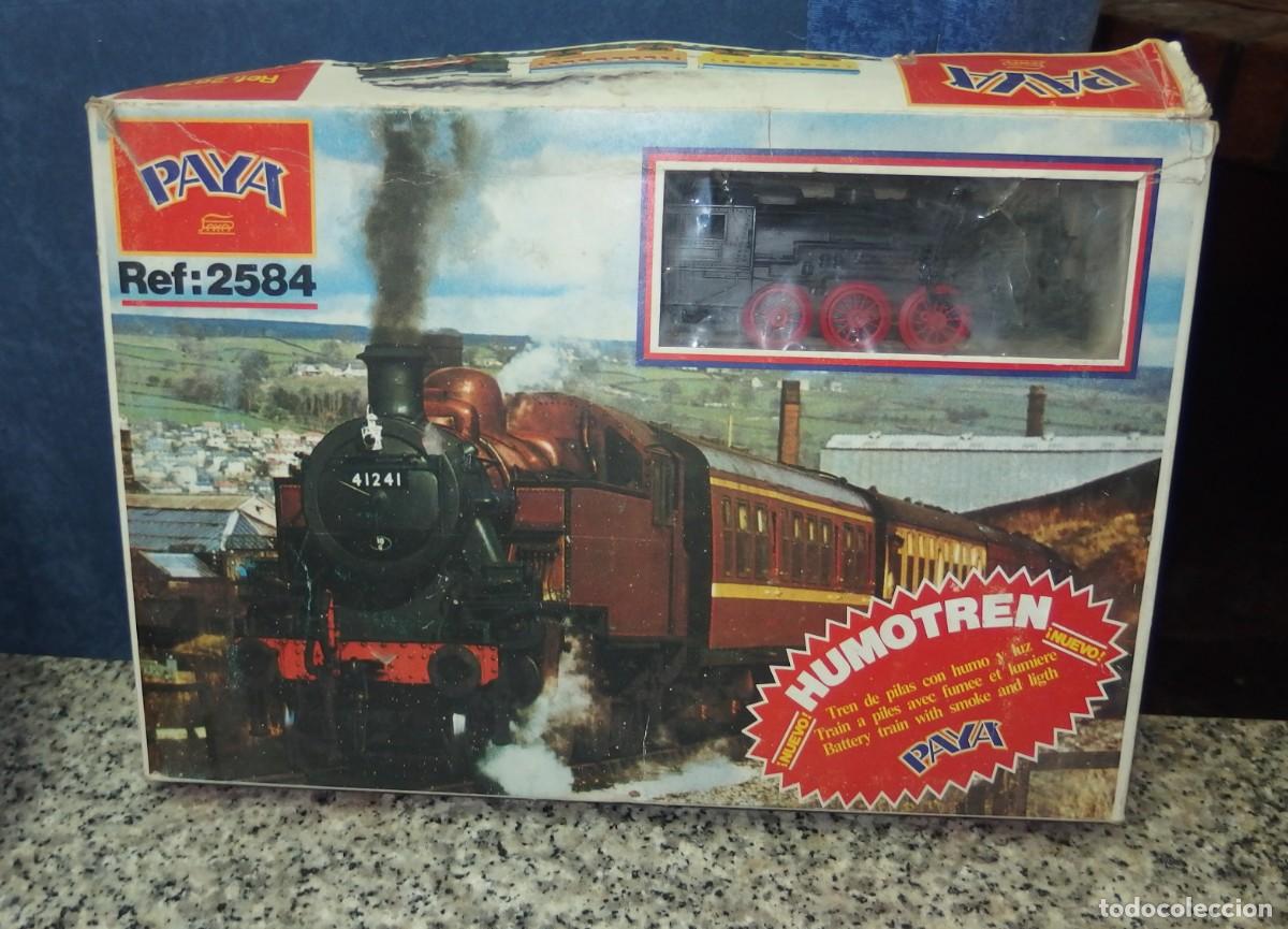 Juguetes antiguos Pay&aacute;: HUMOTREN DE PAY&Aacute;,A&Ntilde;O 1970,CAJA ORIGINAL,