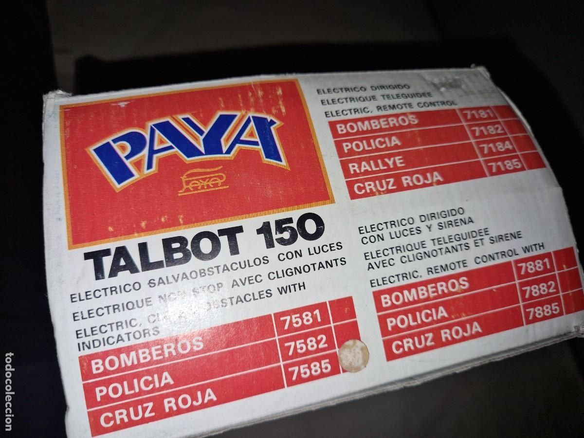 Juguetes antiguos Pay&aacute;: TALBOT SIMCA AMBULANCIA DE PAYA - Foto 8