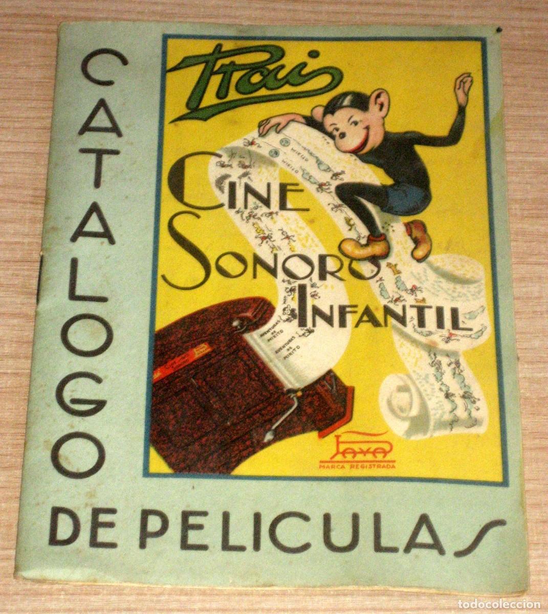Juguetes antiguos Pay&aacute;: PAYA RAI CATALOGO PEL&Iacute;CULAS SONORO INFANTIL EN MUY BUEN ESTADO