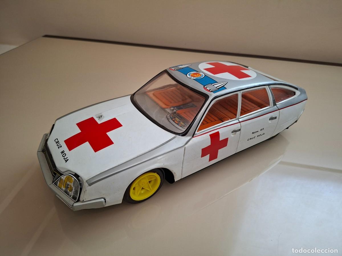 Juguetes antiguos Pay&aacute;: Citroen CX Rally Pay&aacute;, cable dirigido. A&ntilde;os 70