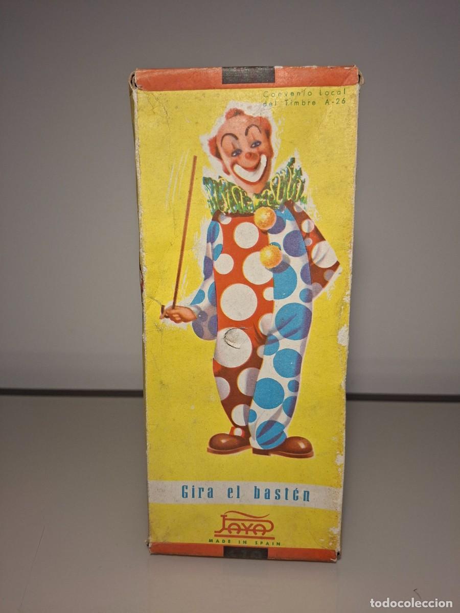 Juguetes antiguos Pay&aacute;: Payaso c&oacute;mico el&eacute;ctrico de PAY&Aacute;. Ref.669. A&ntilde;os 50