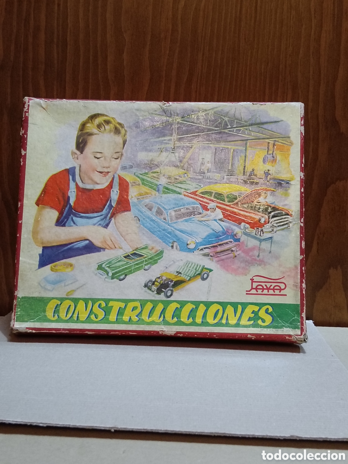 Juguetes antiguos Pay&aacute;: Caja Construcciones Paya