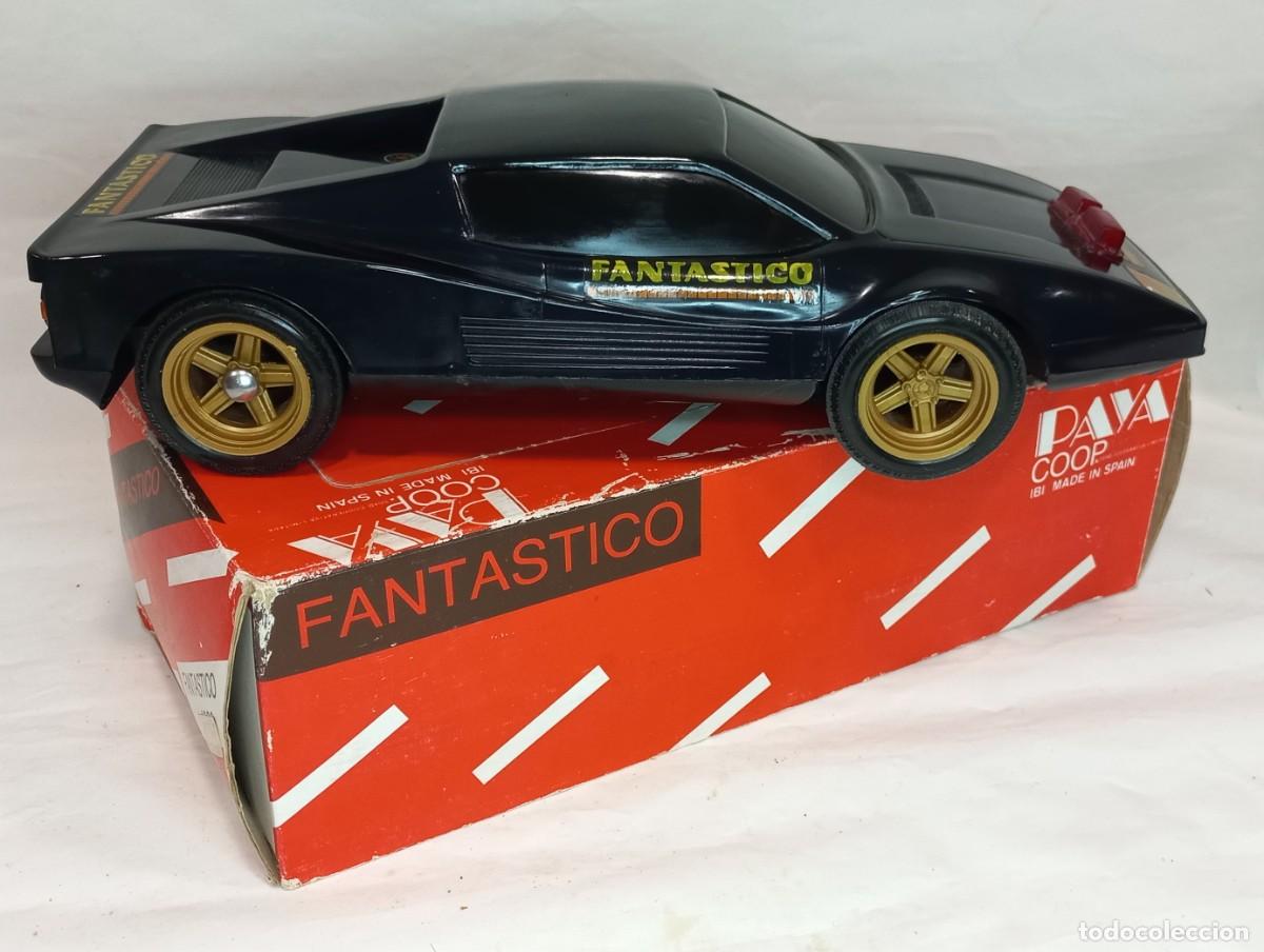 Juguetes antiguos Pay&aacute;: COCHE FANTASTICO DE PAYA CON CAJA