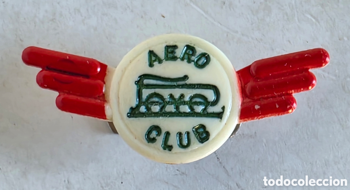 Juguetes antiguos Pay&aacute;: Insignia Aero Club Pay&aacute; - Juguete Aviaci&oacute;n