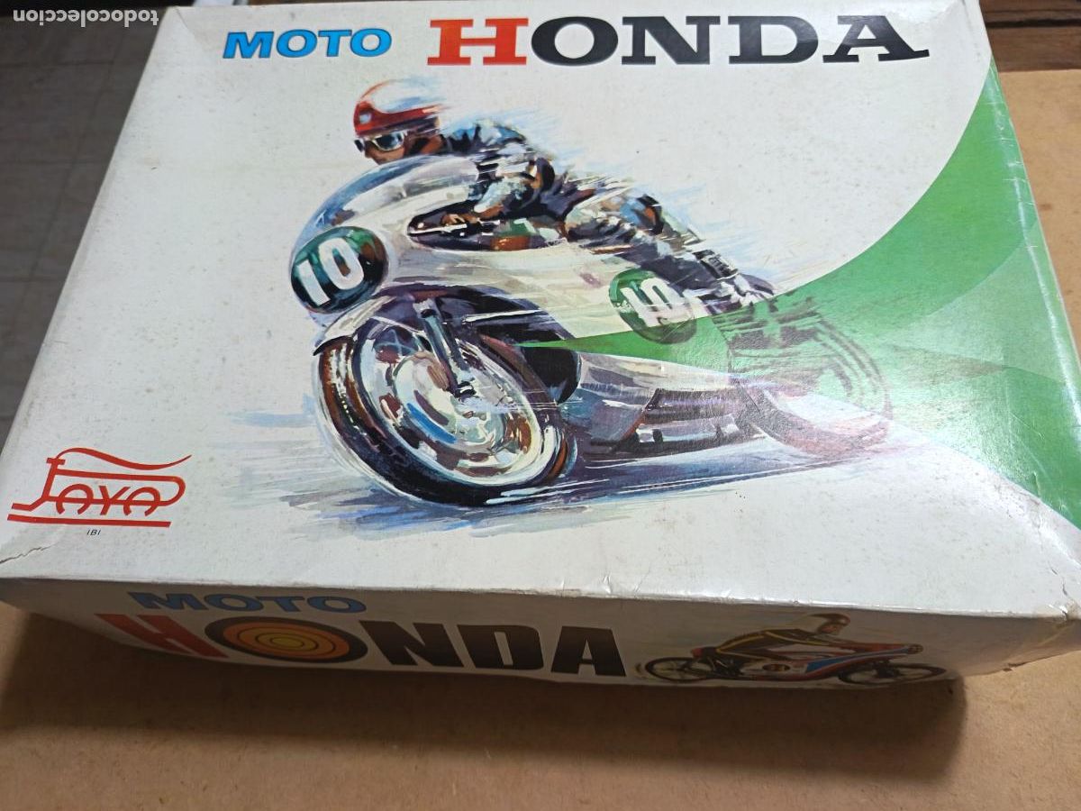 Juguetes antiguos Pay&aacute;: MOTO HONDA. PAYA. EN SU CAJA. REF. 3171. VER FOTOS. CON POCO USO.