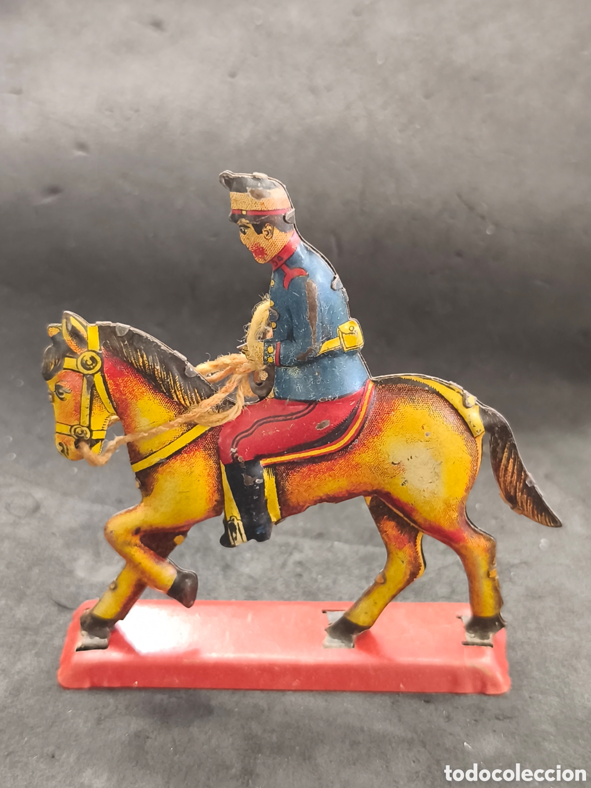 Juguetes antiguos Pay&aacute;: ANTIGUO SOLDADO DE CABALLER&Iacute;A ORIGINAL PAY&Aacute;- A&Ntilde;OS 30 - 40