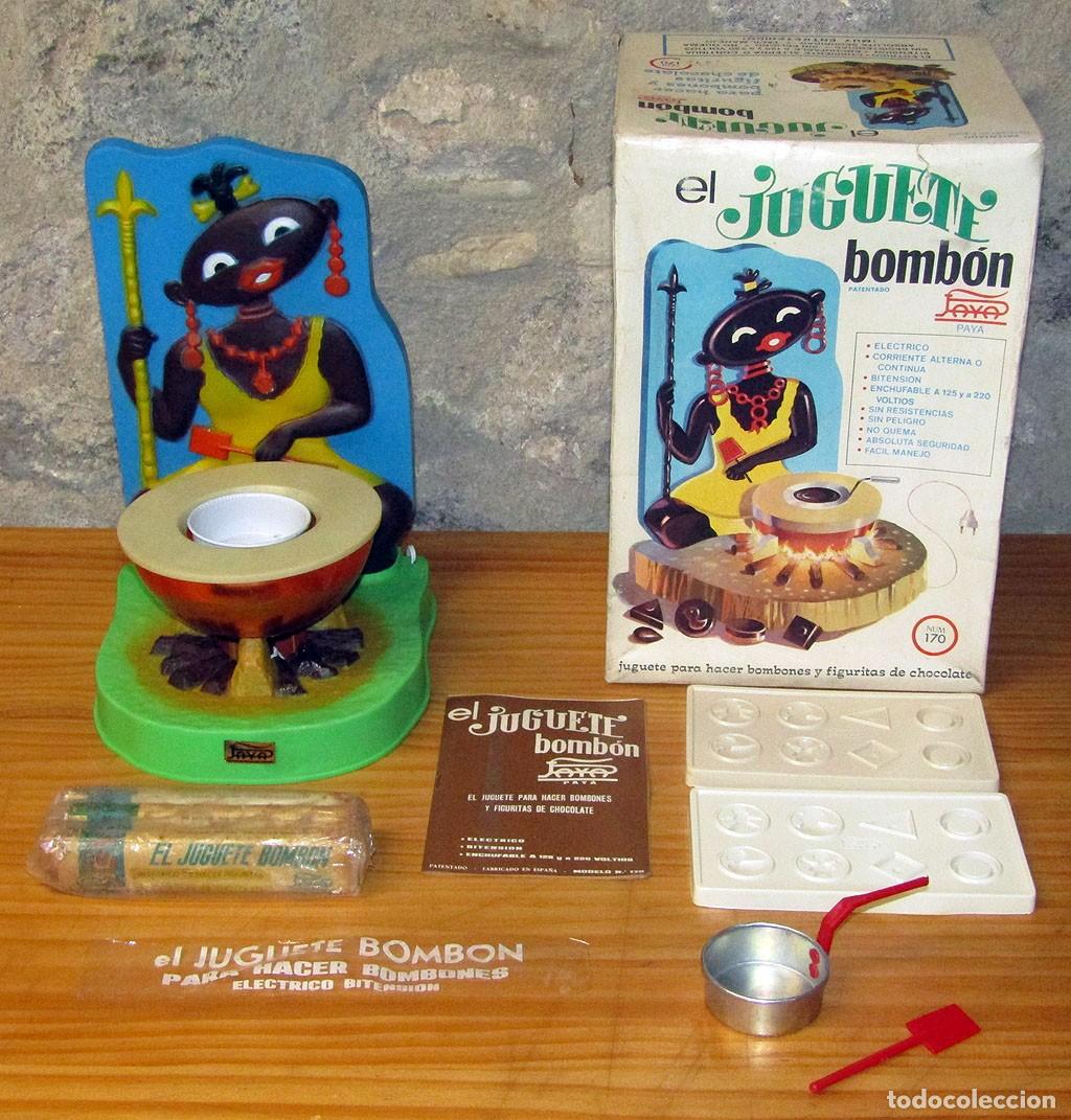 Juguetes antiguos Pay&aacute;: ANTIGUO JUGUETE BOMB&Oacute;N DE PAYA - NUEVA Y EN SU CAJA ORIGINAL - A&Ntilde;OS 60