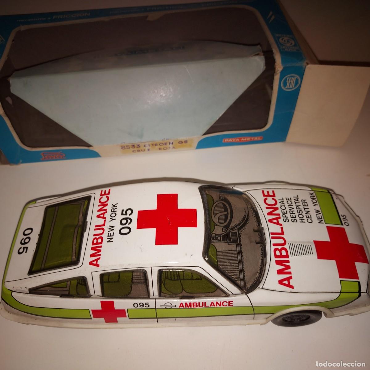 Juguetes antiguos Pay&aacute;: CITROEN AMBULANCIA DE PAYA