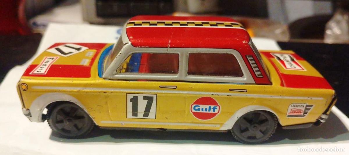 Juguetes antiguos Pay&aacute;: seat 1430 rally de Paya coche de hojalata a friccion modelo 8307