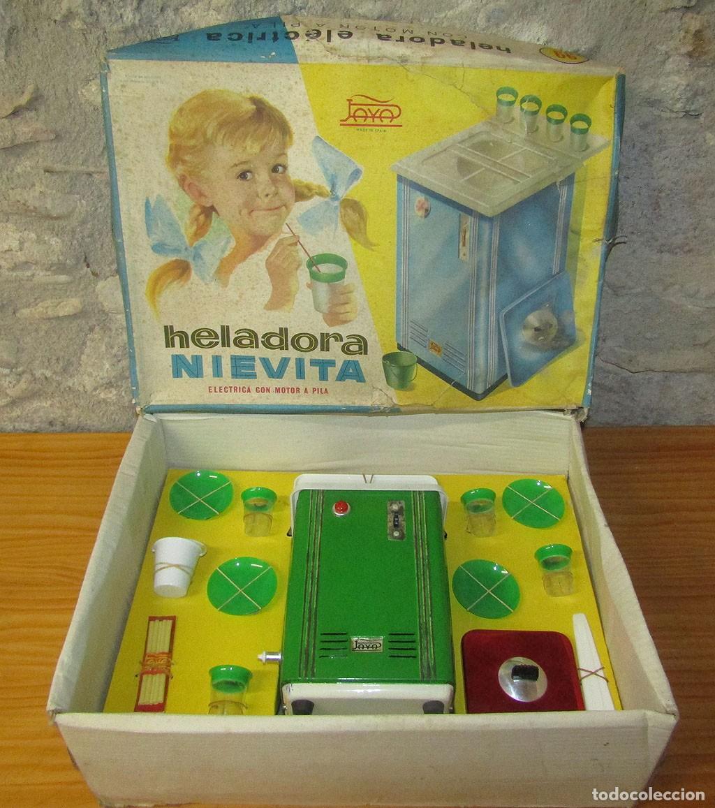Juguetes antiguos Pay&aacute;: ANTIGUA HELADORA NIEVITA DE PAY&Aacute; - NUEVA Y EN SU CAJA ORIGINAL - A&Ntilde;O 1963