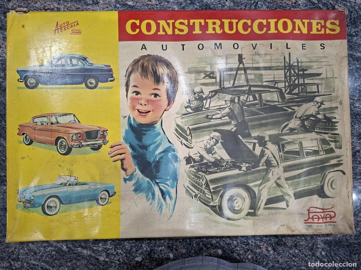Juguetes antiguos Pay&aacute;: Construcci&oacute;n Autom&oacute;viles Pay&aacute;. Ref. 1725. A&ntilde;os 60
