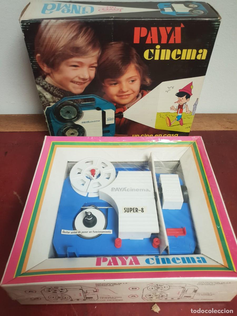 Juguetes antiguos Pay&aacute;: Paya cinema super 8 con los plasticos