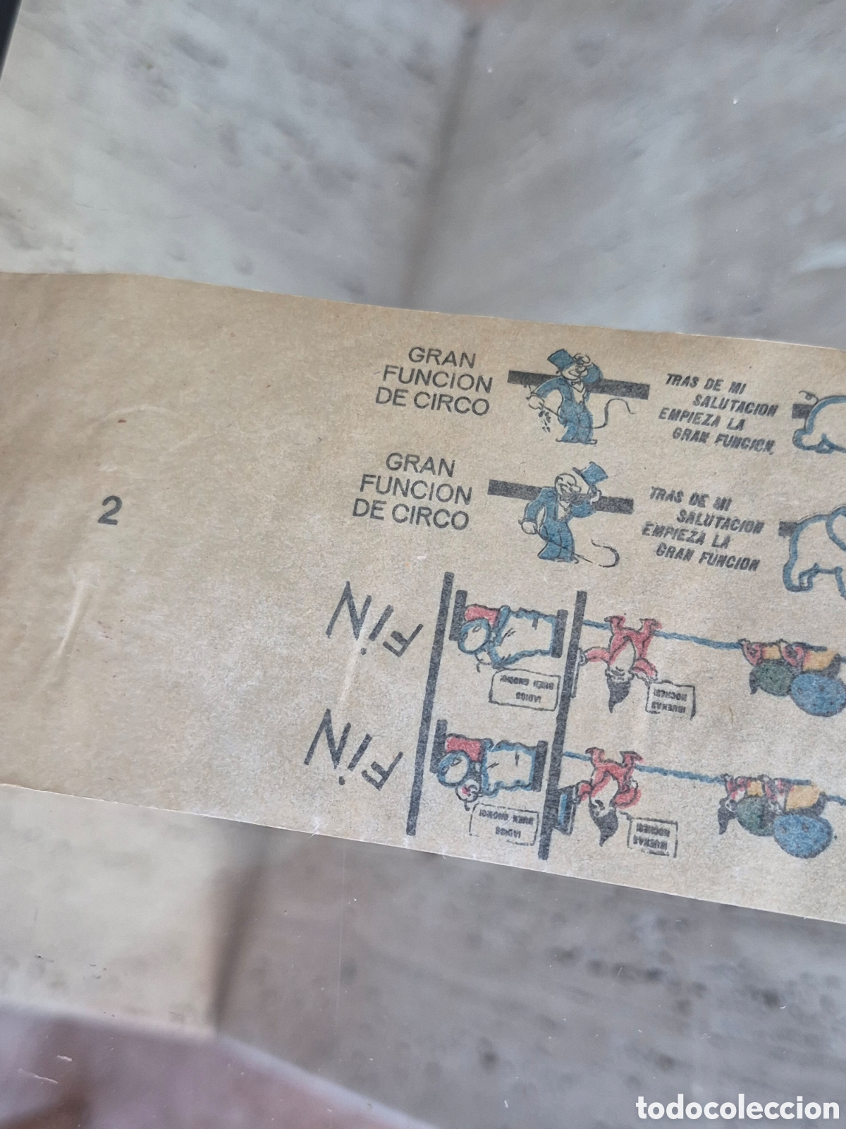 Jouets anciens Pay&aacute;: Pelicula Gran funcion de Circo N&deg; 2 Cine Rai Paya Payva