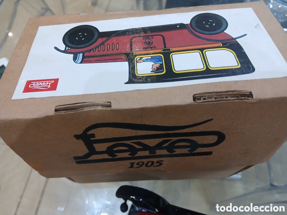 Juguetes antiguos Pay&aacute;: Jugete de lata en caja - Foto 6