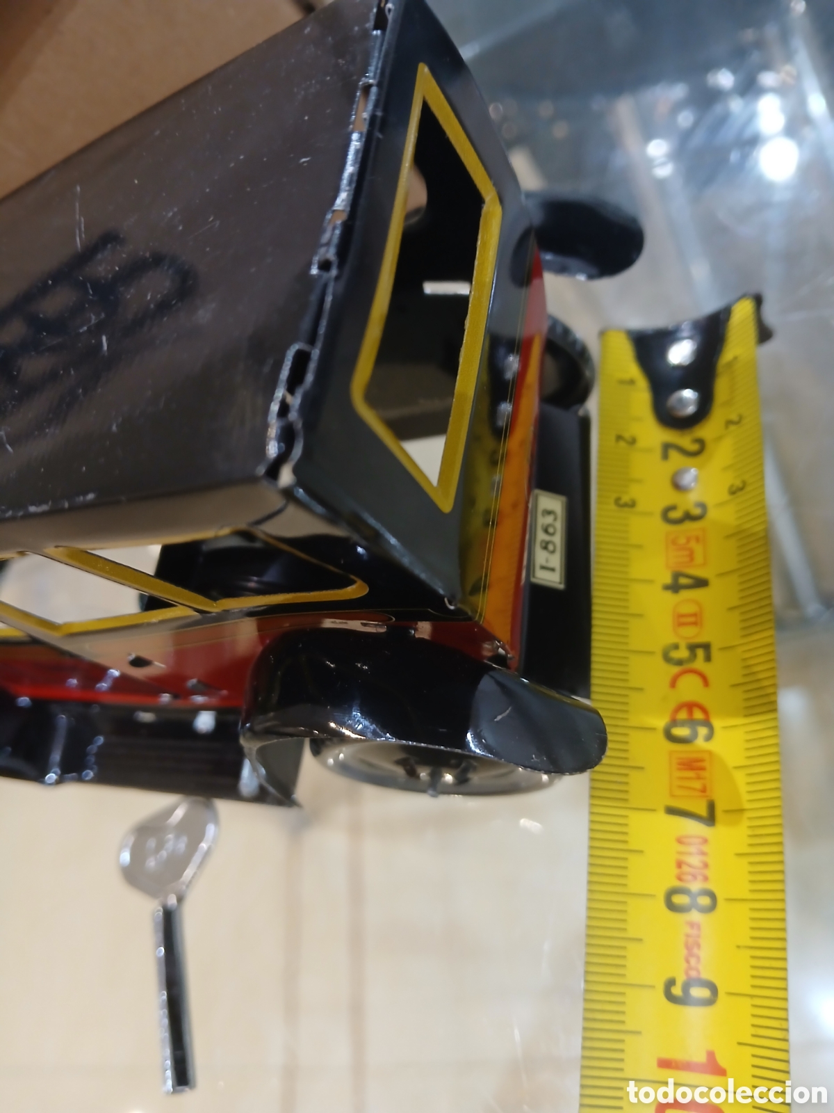 Juguetes antiguos Pay&aacute;: Jugete de lata en caja - Foto 8