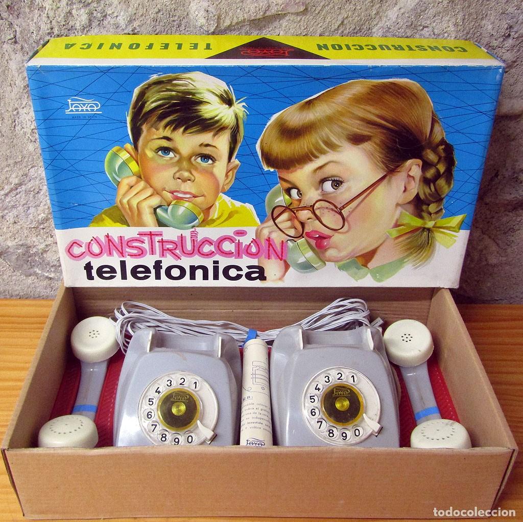 Juguetes antiguos Pay&aacute;: CONSTRUCCIONES TELEFONICAS DE PAY&Aacute; - NUEVO Y EN SU CAJA ORIGINAL - A&Ntilde;OS 60