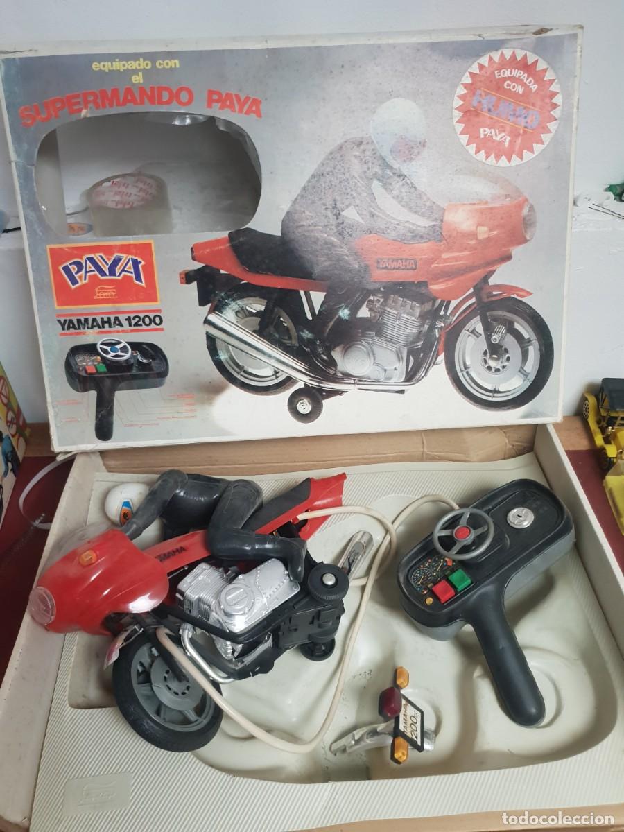 Juguetes antiguos Pay&aacute;: Moto yamaha 1200 paya para piezas o completar