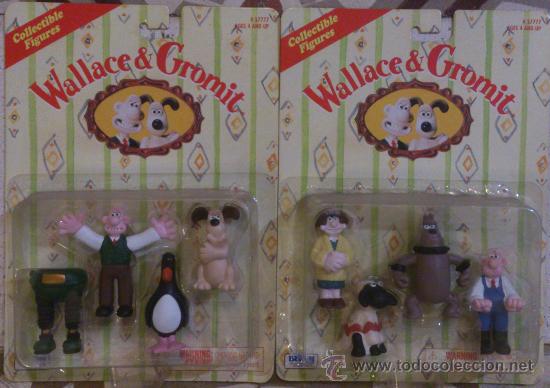 Juguetes antiguos: Wallace & Gromit Complete collection blisters - Foto 1