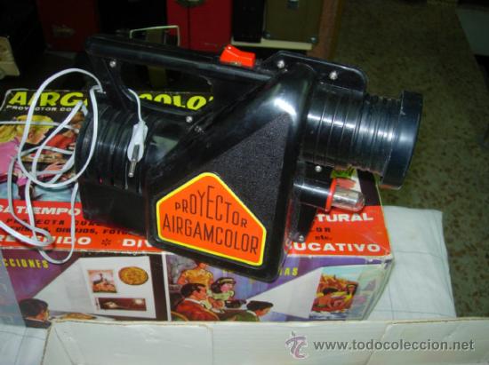 Juguetes antiguos: Proyector airgamcolor - Foto 18