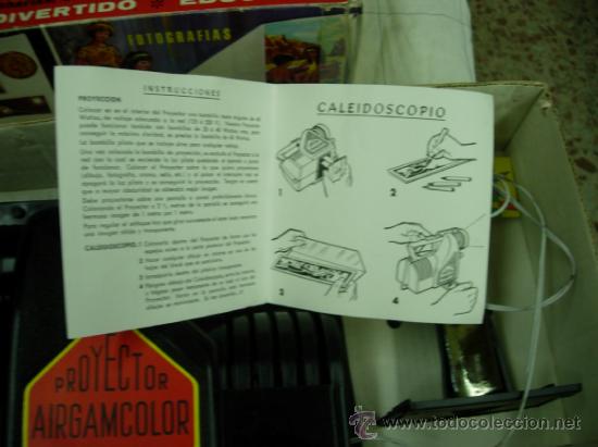 Juguetes antiguos: Proyector airgamcolor - Foto 9